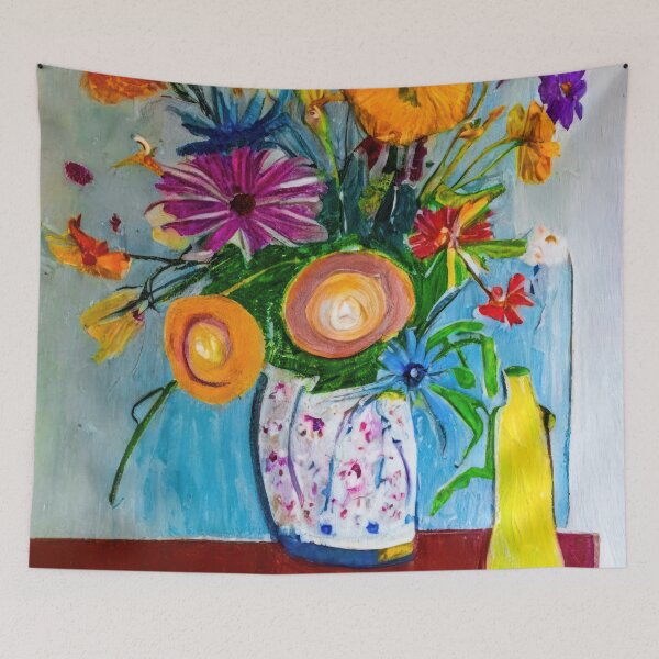 Item preview, Flower Art Print, Ai Generated Floral Painting 29 designed and sold by ArtPrintsAi.