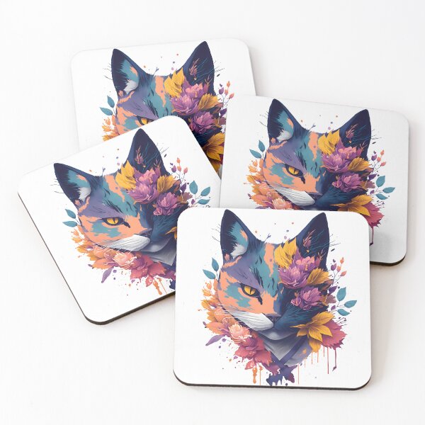 Item preview, Blooming Whiskers designed and sold by dartlink.