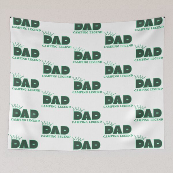 Item preview, DAD Camping Legend, happy fathers day, happy birthday designed and sold by NorthernSnappy.