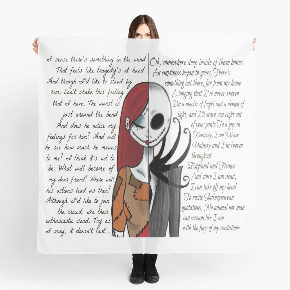 Nightmare Before Christmas Scarf