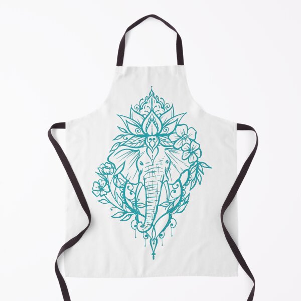 Artikelvorschau, Blumenelefant-Lotus entworfen und verkauft von CuteTattoo.
