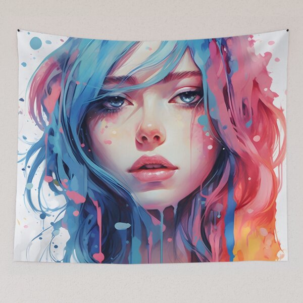 Item preview, Rainbow girl designed and sold by TheKingArtur.