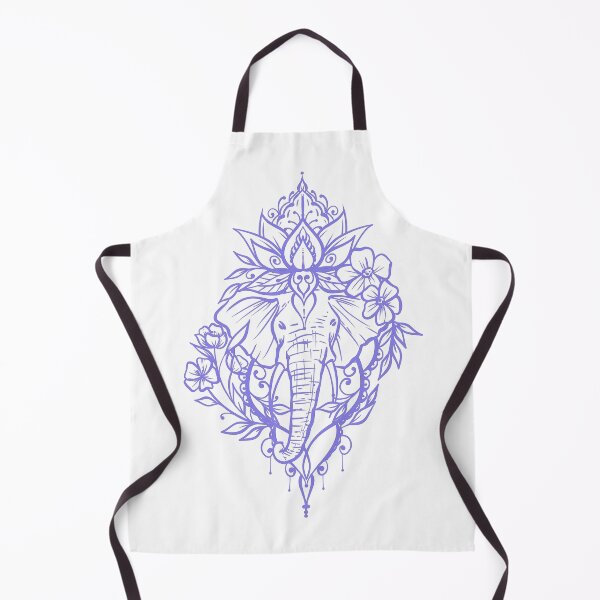 Artikelvorschau, Blumenelefant-Lotus entworfen und verkauft von CuteTattoo.