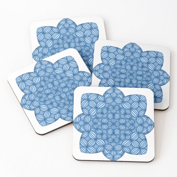 Item preview, trippy blue patterned designed and sold by myramadeit.