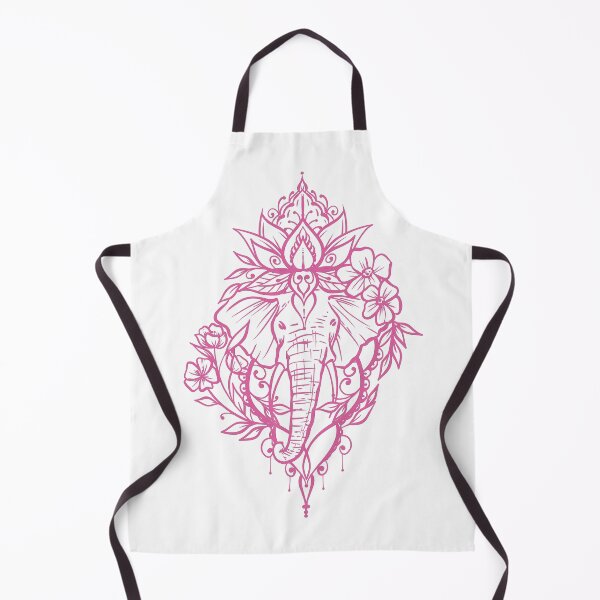 Artikelvorschau, Blumenelefant-Lotus entworfen und verkauft von CuteTattoo.