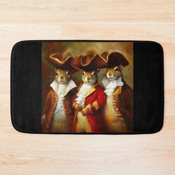 Item preview, Squirrels Three Musketeers designed and sold by CrankyOldDude.