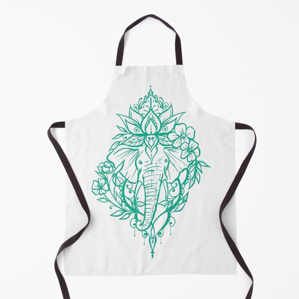 Artikelvorschau, Blumenelefant-Lotus entworfen und verkauft von CuteTattoo.