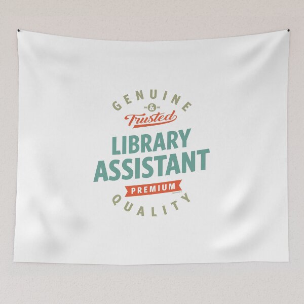 Item preview, Library Assistant designed and sold by cidolopez.