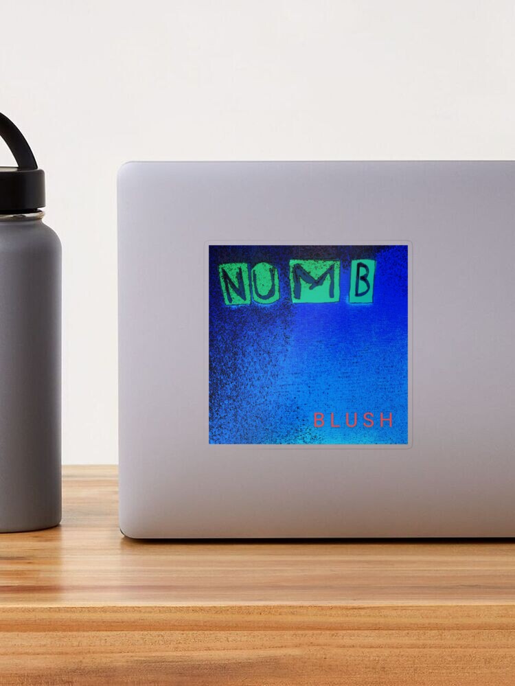 Numb Cover Art Sticker for Sale by BlushMusic