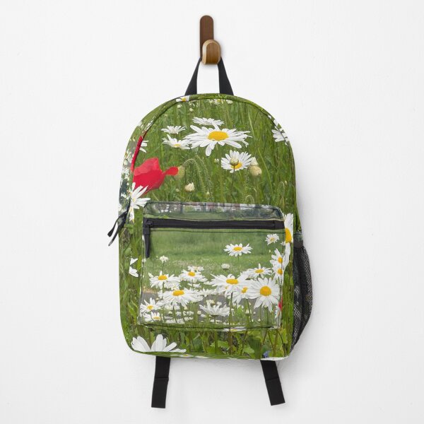 Item preview, English Wild Flowers - Ox-eye Daisies and Poppies designed and sold by Violaman.