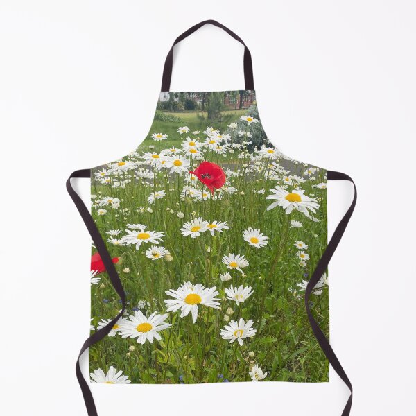 Item preview, English Wild Flowers - Ox-eye Daisies and Poppies designed and sold by Violaman.