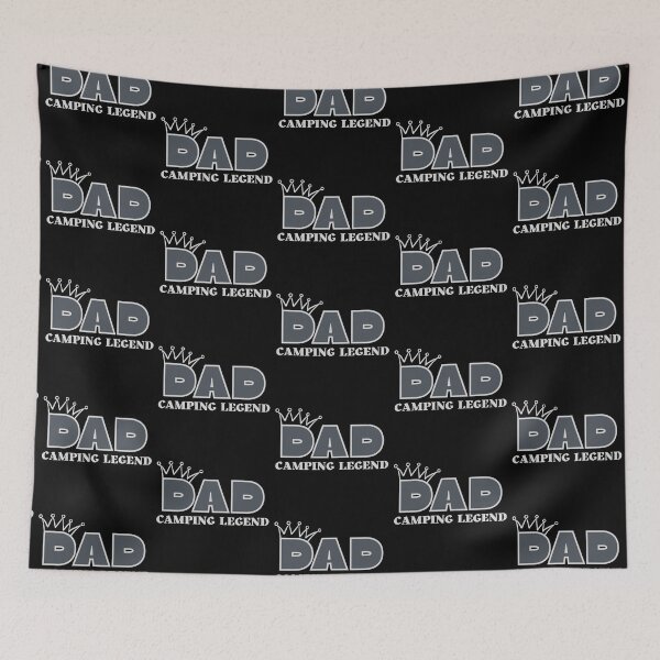 Item preview, DAD Camping Legend, happy fathers day, happy birthday designed and sold by NorthernSnappy.