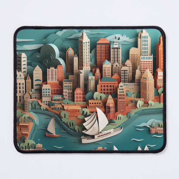 Item preview, City of Sydney Australia Illustration designed and sold by Juliascutecornr.
