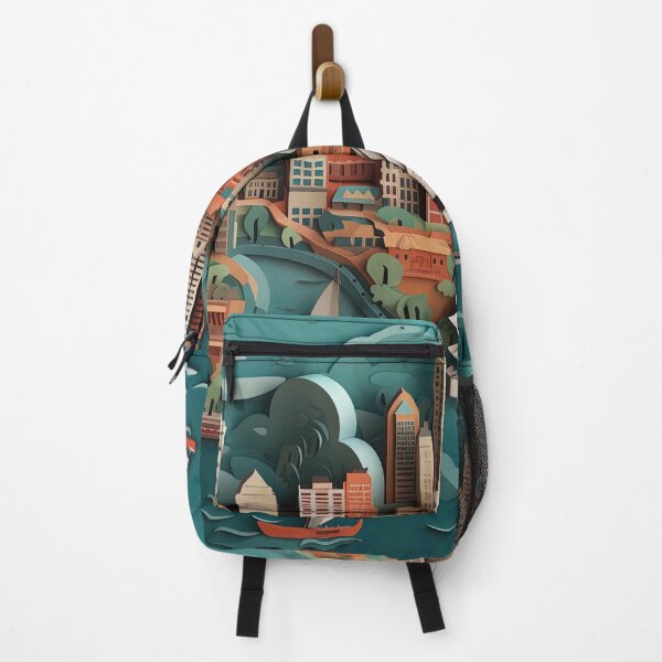 Item preview, City of Sydney Australia Illustration designed and sold by Juliascutecornr.
