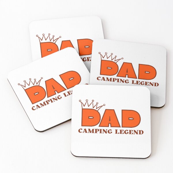 Item preview, DAD Camping Legend, happy fathers day, happy birthday designed and sold by NorthernSnappy.