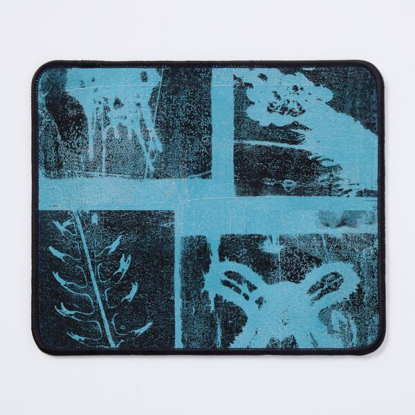 Item preview, Amoeba in Black and Turquoise designed and sold by LiszaB.