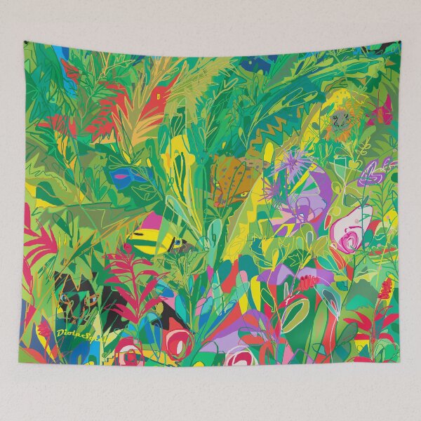 Item preview, The beauty of wild life in the forest / a designed and sold by Diola Sotelo.