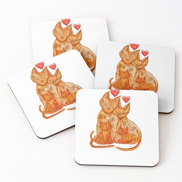 Item preview, Happy Cat Family sticker designed and sold by KRVC Studio .
