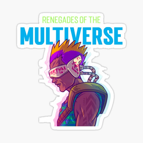 Item preview, "Renegades of the Multiverse" Series - Design 2 of 6 designed and sold by MultiVerseMkt.