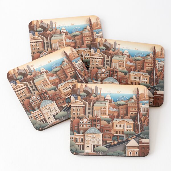 Item preview, City of Sydney Illustration designed and sold by Juliascutecornr.