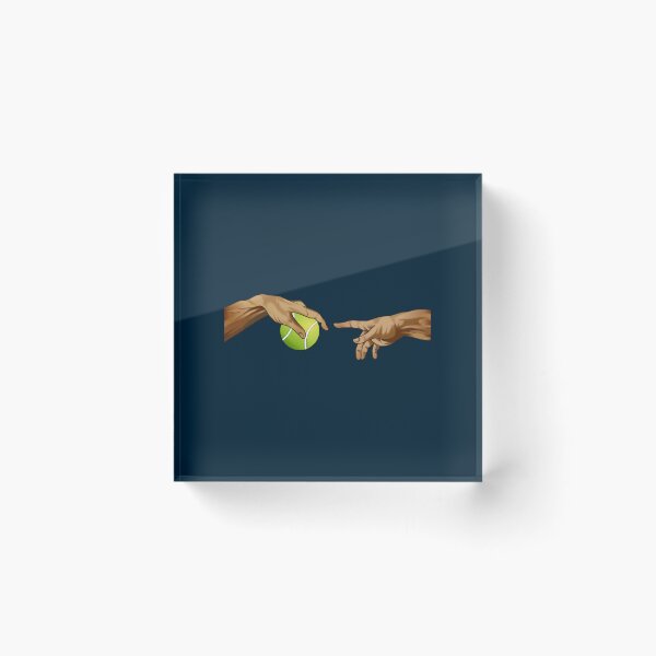 Item preview, Tennis Michelangelo Tennis Ball Hand Tennis Player Funny designed and sold by 3raraza.