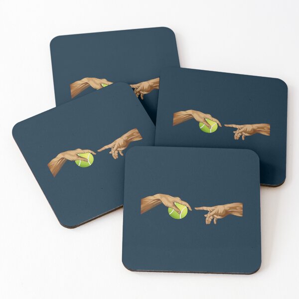 Item preview, Tennis Michelangelo Tennis Ball Hand Tennis Player Funny designed and sold by 3raraza.