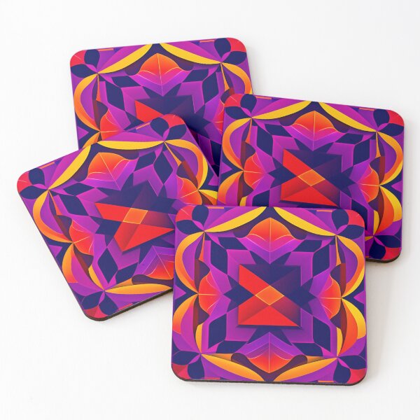 Item preview, Square colorful pattern designed and sold by Elobrdn.