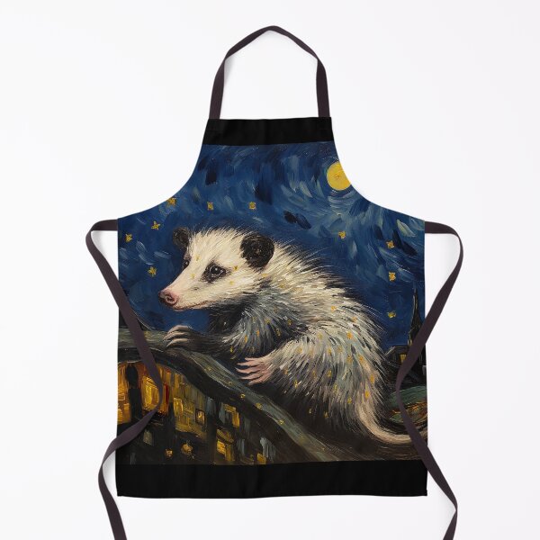 Item preview, Starry Night Opossum (Van Gogh) designed and sold by Bug & Brush.