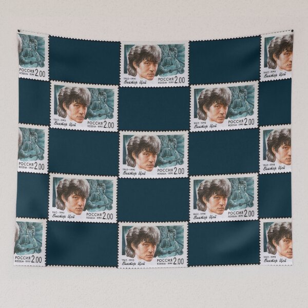 Item preview, Viktor Tsoi Postage Stamp  designed and sold by 3raraza.