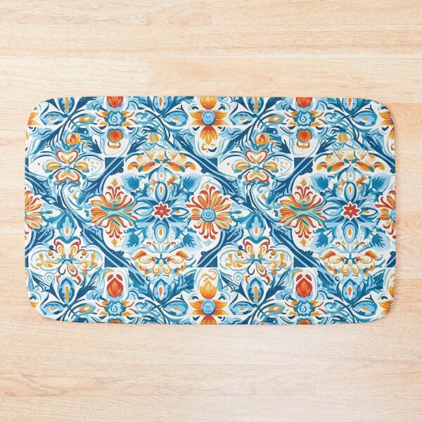 Item preview, Vibrant Tile Pattern Art designed and sold by GiveMeMood.