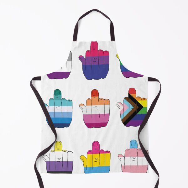 Item preview, 9 Prideflags Middlefinger LGBTQIA designed and sold by RoronoaRica.