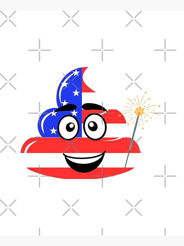 Discover American Poop Emoji Apron
