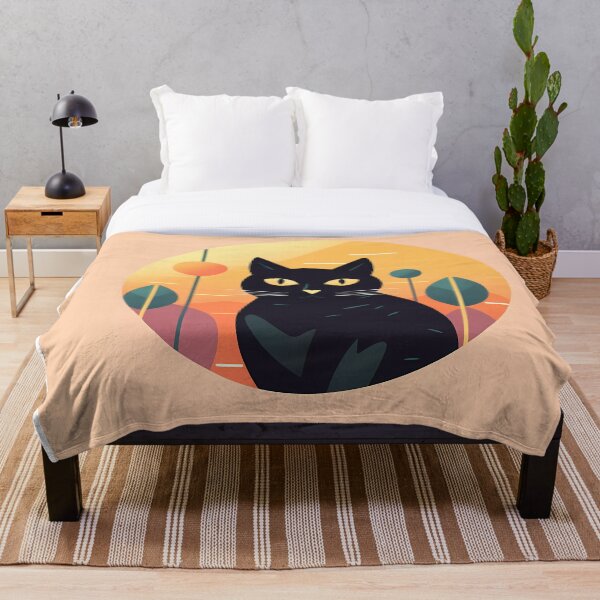 Aperçu de l'œuvre avec un chat noir créée et vendue par NahedAH.