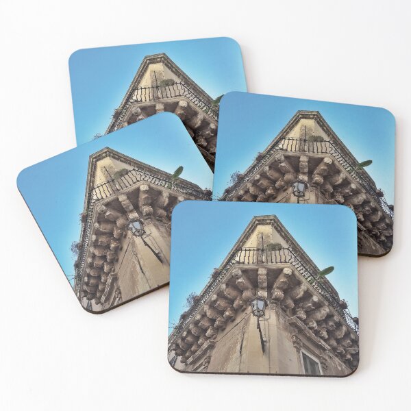 Item preview, Baroque Balcony in Lecce: A Glimpse into Architectural Elegance designed and sold by EpicVistas.