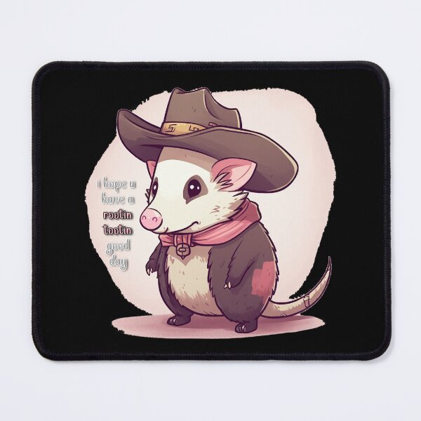 Item preview, Have A Rootin Tootin Good Day (Opossum Cowboy) designed and sold by Bug & Brush.