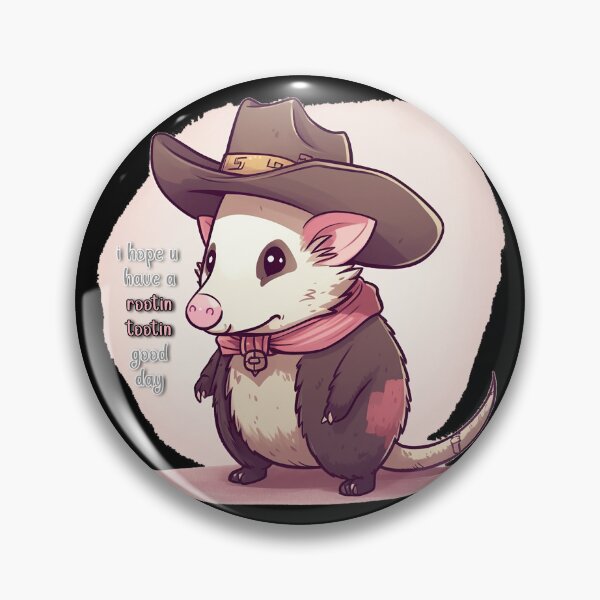Item preview, Have A Rootin Tootin Good Day (Opossum Cowboy) designed and sold by Bug & Brush.