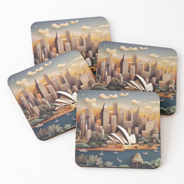 Item preview, Sydney Opera House Illustration designed and sold by Juliascutecornr.