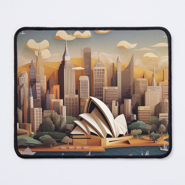 Item preview, Sydney Opera House Illustration designed and sold by Juliascutecornr.
