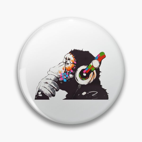 Item preview, Banksy Monkey designed and sold by tomrothster.