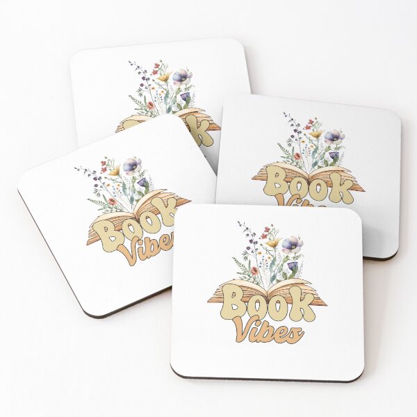 Item preview, Book Vibes Flowers designed and sold by HappyLifeCreate.