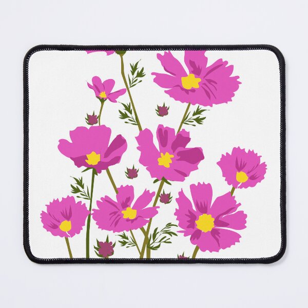 Item preview, Cosmos Floral Art  For Girls,Women who loves purple pink flower  designed and sold by spaceopy.