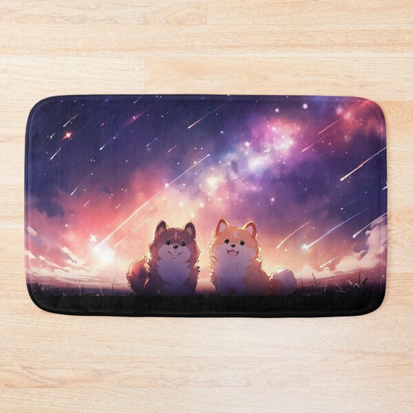 Item preview, Cute dogs under starry sky designed and sold by Summermint.