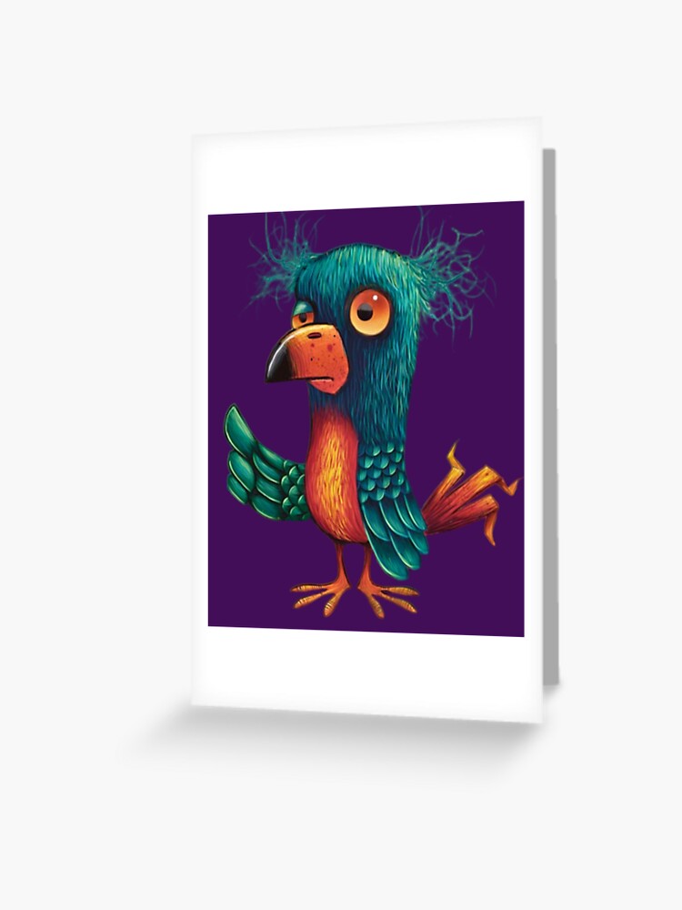Tarjetas de felicitación for Sale con la obra «El Pájaro Loco» de luisp96
