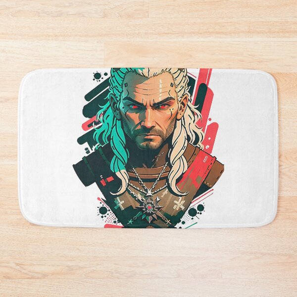 Item preview, Geralt of Rivia, the Witcher designed and sold by Tea-Shirt-Break.