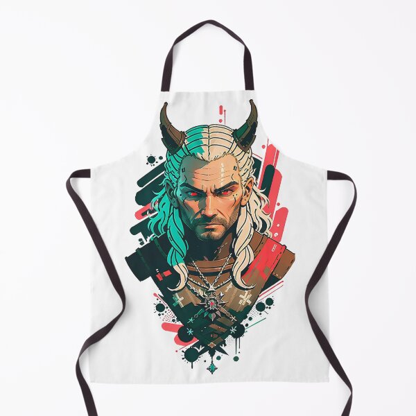 Item preview, Geralt of Rivia, the Witcher designed and sold by Tea-Shirt-Break.