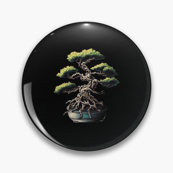 Item preview, Bonsai Tree - Retro Vintage logo designed and sold by Asian-Art.