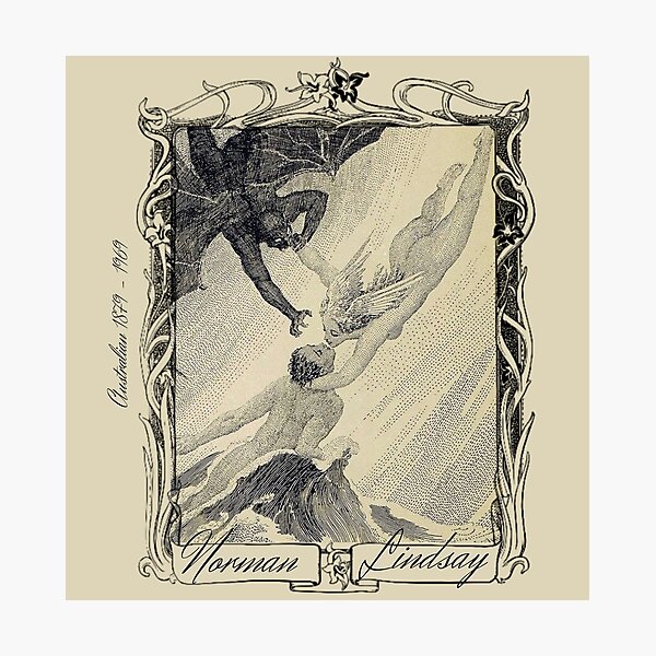Vista previa del artículo con la obra «Pintura , Norman Lindsay», diseñado y vendido por StoreSesame.