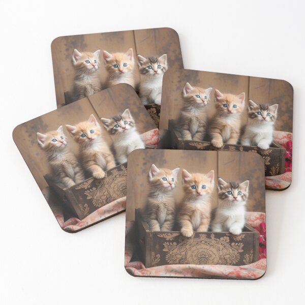 Item preview, Kitten Haven: Tales of Love and Wonder in a Wooden Box designed and sold by luvablelifeform.