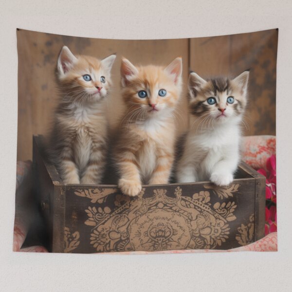 Item preview, Kitten Haven: Tales of Love and Wonder in a Wooden Box designed and sold by luvablelifeform.