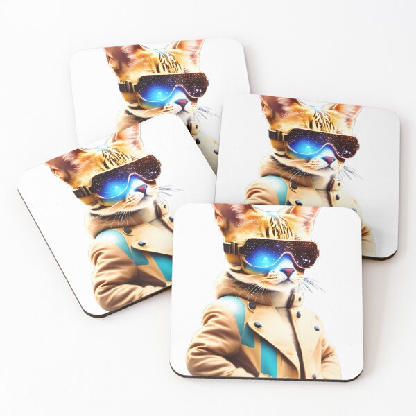 Item preview, Modern Stylish Cat A3 designed and sold by WalaceCamargo.